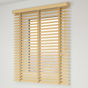 Jaluzele din lemn de 50mm cu bandă deco comandă duală 100×150 cm – Pure Bamboo