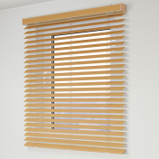 Jaluzele din lemn de 50mm cu șnur deco smart 220V 100×150 cm – Caramel